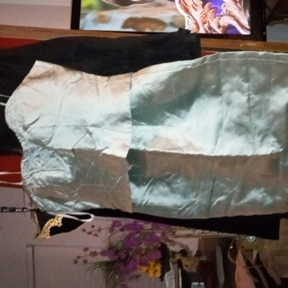 Vintage Old Hollywood Silk Evening